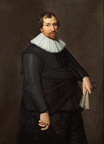 A Man 1635 by Nicolaes Eliasz Pickenoy  Richard Green Gallery London 